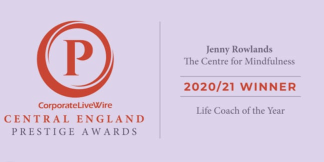 Jenny Rowlands Life Coach Winner 2020/21